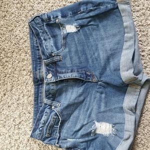 Dark blue Jean shorts